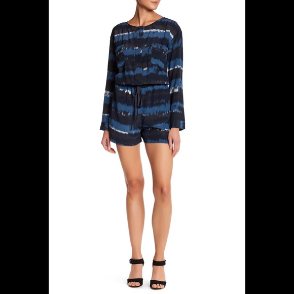 Charlie Jade 100% silk romper jumpsuit POCKETS XS - Picture 1 of 16